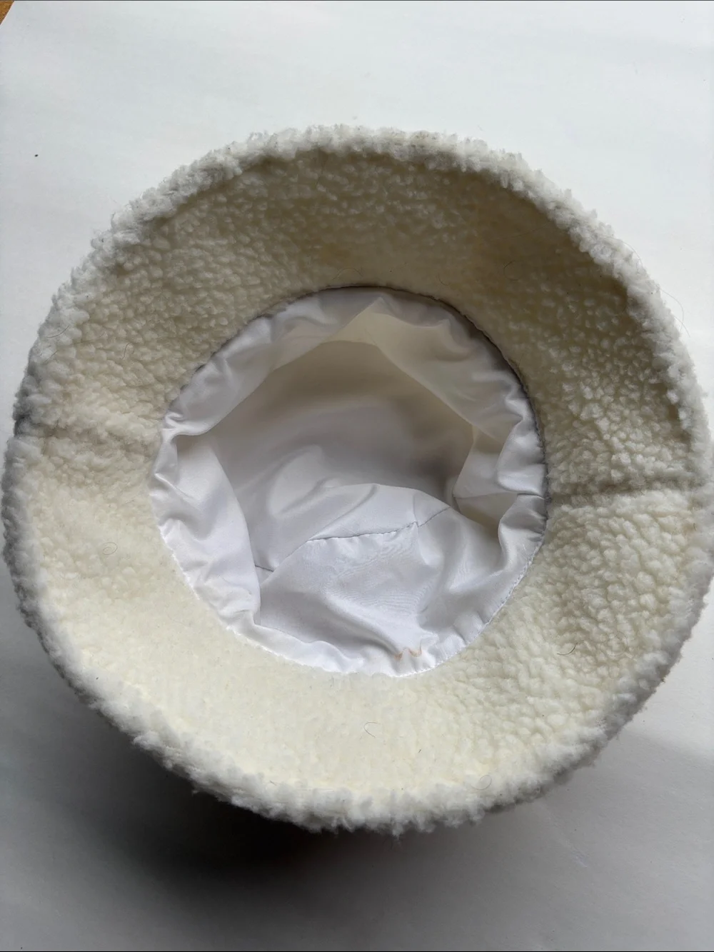 Coors Light Sherpa Bucket Hat in Off-White
